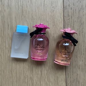 Dolce and Gabbana mini fragrance set